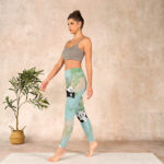 Buddha Stones Pandas Bamboo Print Gym Leggings Women's Yoga Pants - image 13