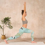 Buddha Stones Pandas Bamboo Print Gym Leggings Women's Yoga Pants - image 12