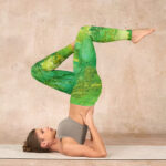 Buddha Stones Mountain River Lanscape Print Gym Leggings Women's Yoga Pants - image 8