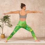 Buddha Stones Mountain River Lanscape Print Gym Leggings Women's Yoga Pants - image 11