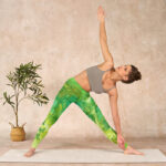 Buddha Stones Mountain River Lanscape Print Gym Leggings Women's Yoga Pants - image 10