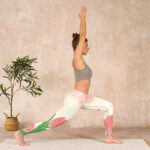Buddha Stones Pink Tulip Flower Print Gym Fitness Leggings Women's Yoga Pants - image 12