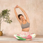 Buddha Stones Pink Tulip Flower Print Gym Fitness Leggings Women's Yoga Pants - image 14