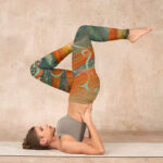 Buddha Stones Dunhuang Flying Apsaras Print Gym Leggings Women's Yoga Pants - image 8