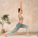 Buddha Stones Bamboo Leaves Sketch Print Sports Leggings Women's Yoga Pants - image 12