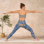 Buddha Stones Lotus Flowers Print Gym Leggings Women's Yoga Pants - image 11