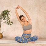 Buddha Stones Lotus Flowers Print Gym Leggings Women's Yoga Pants - image 14