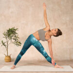 Buddha Stones Dark Green Cloud Gym Leggings Women's Yoga Pants - image 10
