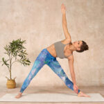 Buddha Stones Lotus Flowers Leaves Birds Gym Leggings Women's Yoga Pants - image 10