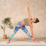 Buddha Stones Whales Swallows Waves Print Gym Leggings Women's Yoga Pants - image 10