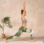 Buddha Stones Lotus Print Gym Leggings Women's Yoga Pants - image 12