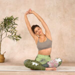 Buddha Stones Lotus Print Gym Leggings Women's Yoga Pants - image 14
