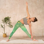 Buddha Stones Green Bamboo Pavilion Print Gym Leggings Women's Yoga Pants - image 10