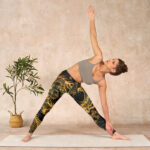 Buddha Stones Golden Dragon Print Gym Leggings Women's Yoga Pants - image 10