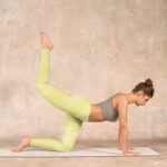 Buddha Stones Yellow Rose Print Fitness Leggings Women's Yoga Pants - image 6
