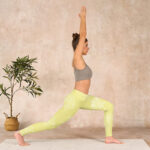 Buddha Stones Yellow Rose Print Fitness Leggings Women's Yoga Pants - image 12