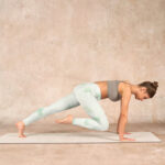Buddha Stones Green Bamboo Leaves Print Sports Leggings Women's Yoga Pants - image 9