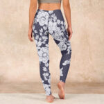 Buddha Stones Flowers Blossom Print Sports Fitness Leggings Women's Yoga Pants - image 15