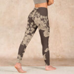 Buddha Stones Flowers Blossom Print Sports Fitness Leggings Women's Yoga Pants - image 22