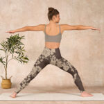 Buddha Stones Flowers Blossom Print Sports Fitness Leggings Women's Yoga Pants - image 28