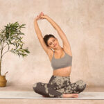 Buddha Stones Flowers Blossom Print Sports Fitness Leggings Women's Yoga Pants - image 31