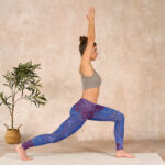 Buddha Stones Purple Compass Mandala Flower Print Gym Fitness Leggings Women's Yoga Pants - image 12
