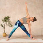 Buddha Stones Blue Peacock Colorful Feathers Print Gym Leggings Women's Yoga Pants - image 10