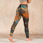 Buddha Stones Vibrant Phoenix Gym Leggings Women's Yoga Pants - image 5
