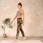 Buddha Stones Vibrant Phoenix Gym Leggings Women's Yoga Pants - image 13