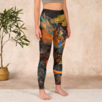 Buddha Stones Vibrant Phoenix Gym Leggings Women's Yoga Pants - image 4