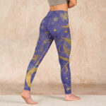 Buddha Stones Moon Sun Stars Print Gym Leggings Women's Yoga Pants - image 5