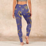 Buddha Stones Moon Sun Stars Print Gym Leggings Women's Yoga Pants - image 15