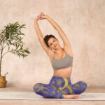 Buddha Stones Moon Sun Stars Print Gym Leggings Women's Yoga Pants - image 14