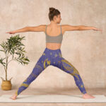 Buddha Stones Moon Sun Stars Print Gym Leggings Women's Yoga Pants - image 11