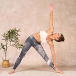Buddha Stones Ink Painting Mountain Pavilion Print Fitness Leggings Women's Yoga Pants - image 10