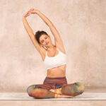 Buddha Stones Auspicious Clouds Print Lycra Fabric Fitness Leggings Women's Yoga Pants - image 7