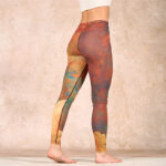 Buddha Stones Auspicious Clouds Print Lycra Fabric Fitness Leggings Women's Yoga Pants - image 4