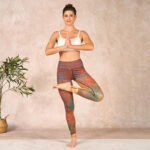 Buddha Stones Auspicious Clouds Print Lycra Fabric Fitness Leggings Women's Yoga Pants - image 8