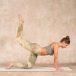Buddha Stones Lotus Flowers Leaves Print Gym Leggings Women's Yoga Pants - image 6