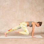 Buddha Stones Light Yellow Peony Flowers Birds Print Sports Leggings Women's Yoga Pants - image 9