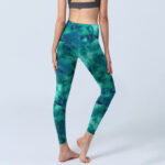 Buddha Stones Floral Print Gym Leggings Women's Yoga Pants - image 4