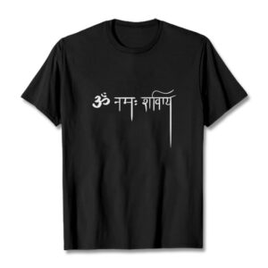 Buddha Stones Sanskrit Namah Shivaya Tee T-shirt