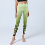 Buddha Stones Rose Lines Pattern Print Gym Leggings Women's Yoga Pants - image 6