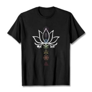 Buddha Stones Lotus Sacred Geometry Tee T-shirt