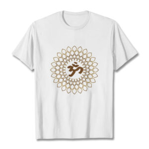 Buddha Stones Rhombus OM Design Tee T-shirt