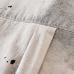 Buddha Stones Summer Ink Splashing Color Men's Button Short Sleeve Cotton Shirt - image 4