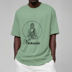 Buddha Stones NAMASTE Buddha Meditating Tee T-shirt - image 16