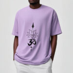 Buddha Stones Om Symbol Lotus Tee T-shirt - image 18