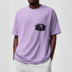 Buddha Stones Yin Yang Lotus Flower Design Tee T-shirt - image 20