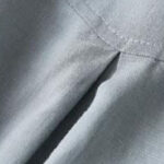 Buddha Stones Vintage Casual Plain Buttons Design Long Sleeve Stand Collar Cotton Linen Maxi Dress With Pockets - image 4